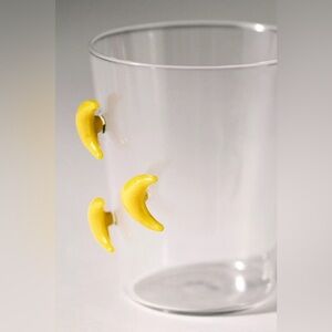 ANTHROPOLOGIE Icon Juice Glass Moon NEW